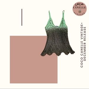 Beach Crochet Top- XS